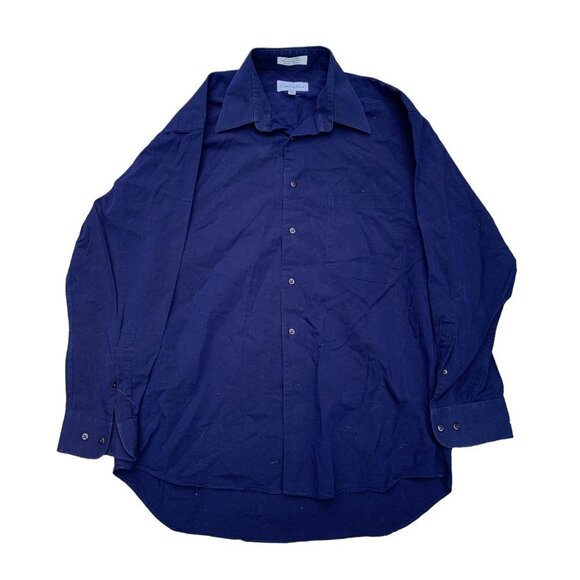 Vintage 100% Cotton Christian Dior Button Up Shirt 15.5 32/33 - Picture 5 of 15